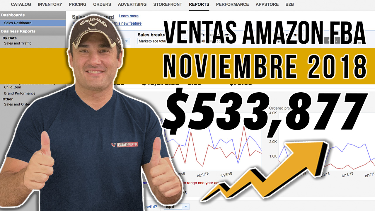 VENTAS AMAZON FBA NOVIEMBRE 2018